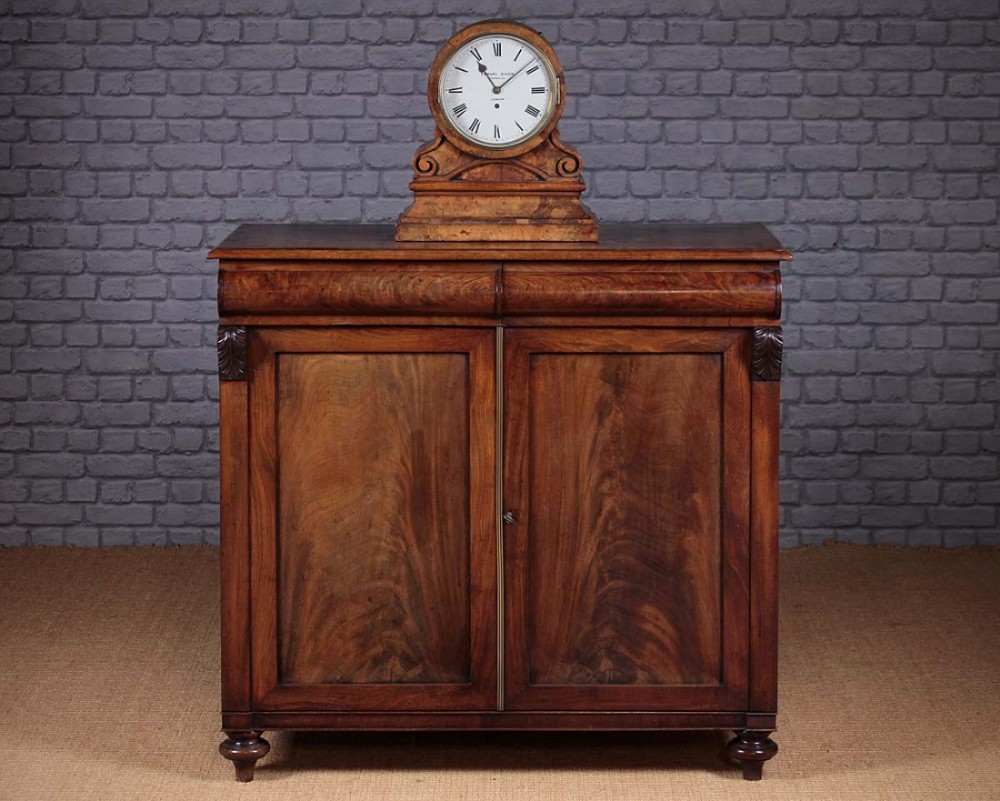 William IV Mahogany Chiffonier Side Cabinet c.1835.