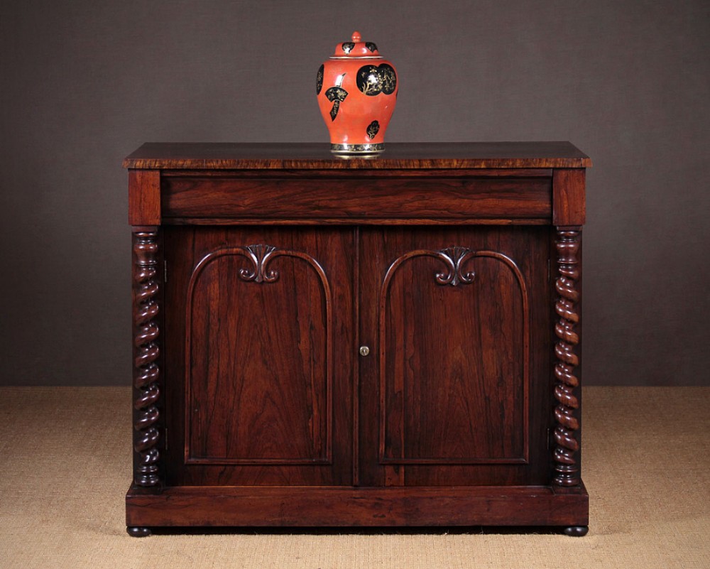 19th.c. Rosewood Chiffonier Side Cabinet c.1870.