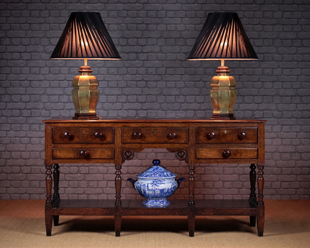 Welsh Potboard Dresser Base c.1820.