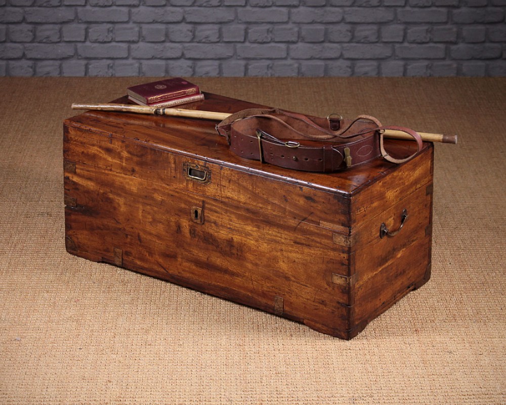Small Camphorwood Campaign Chest c.1880.