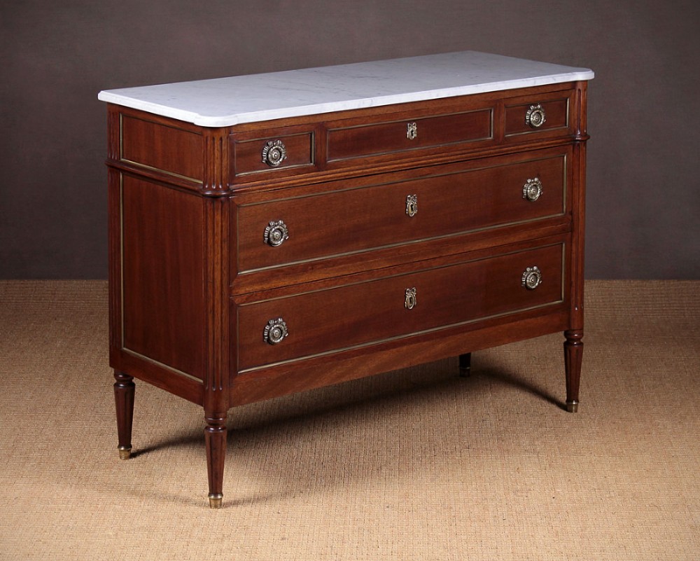 Marble Top Chest of Drawers c.1930
