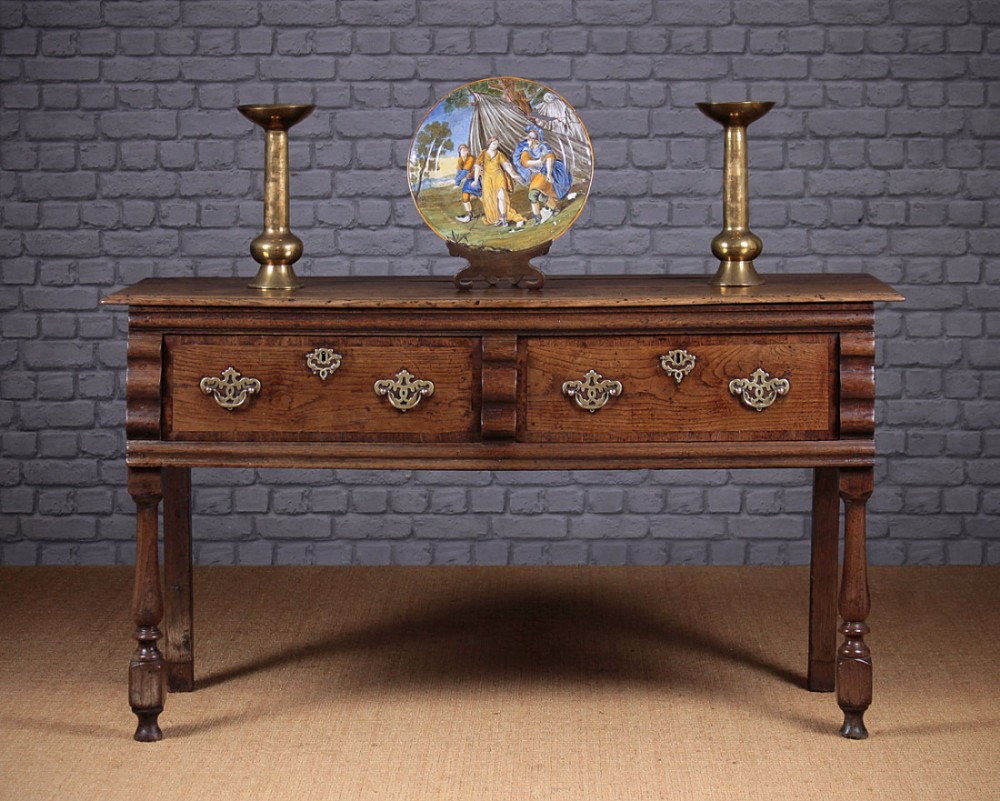 Small 18th.c. English Dresser Base c.1750.