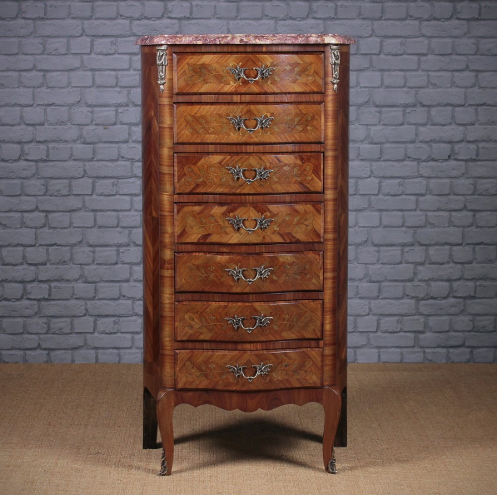 20th.c. French Semainier Chest Of Drawers c.1920