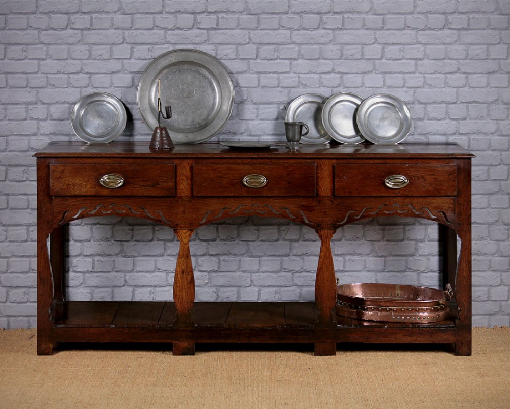 Welsh Oak Potboard Dresser c.1780