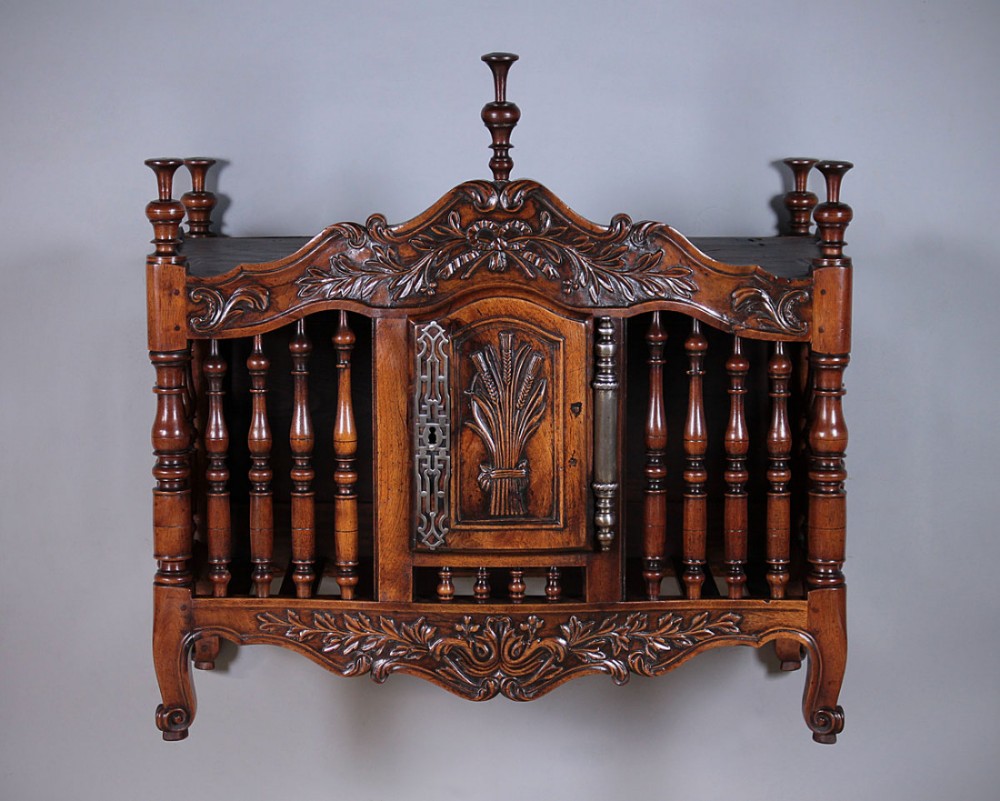 Late 18th.c. French Walnut Panetiere Or Bread Safe c.1770.