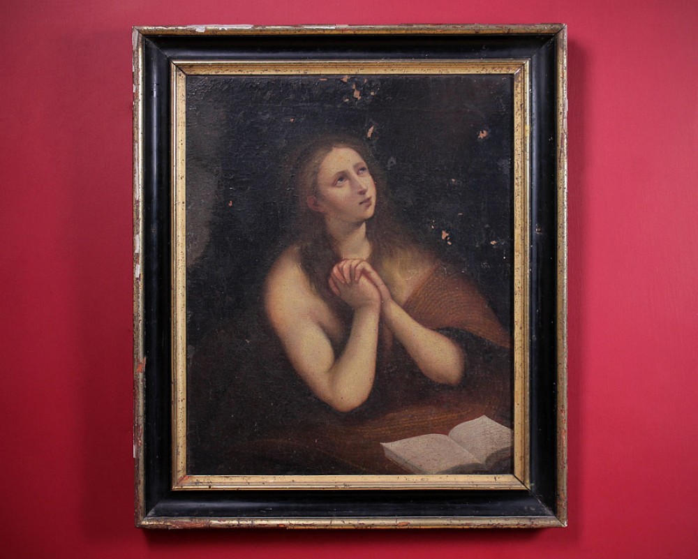 Portrait of a Woman at Prayer c.1870.