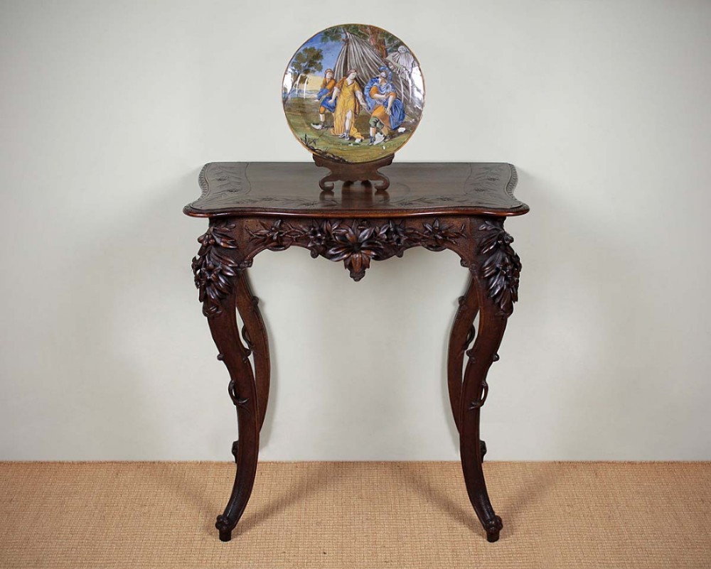 Small Carved Pier or Side Table c.1895.