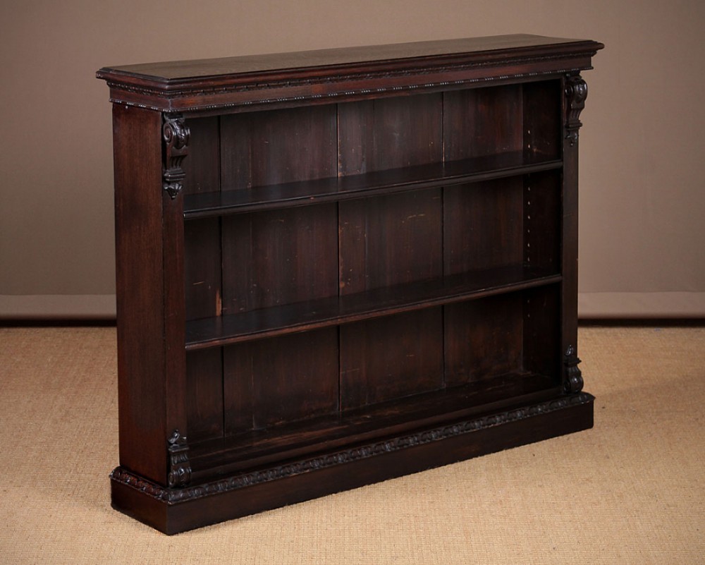 Oak Open Bookshelves c.1890.