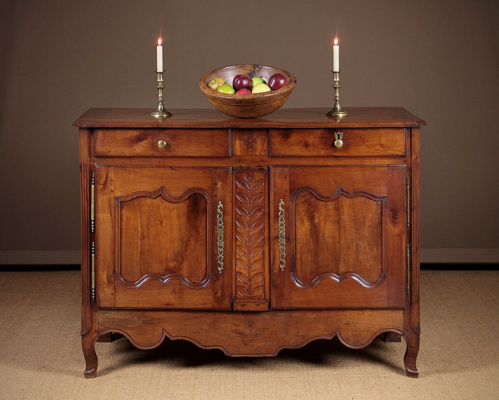 19th.c. French Cherrywood Dresser Base c.1800