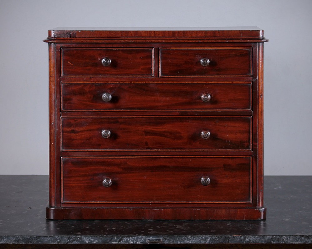 Miniature Jewellery Drawers Apprentice Piece c.1860.