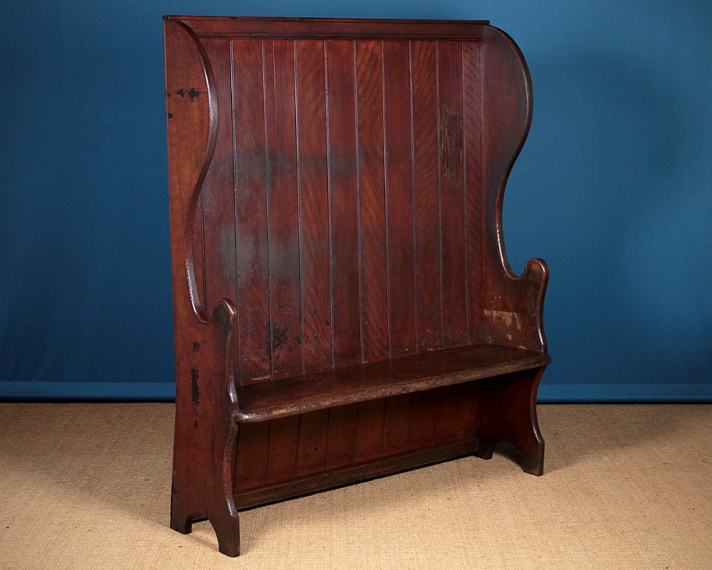 19th.c. High Back Tavern Settle c.1840