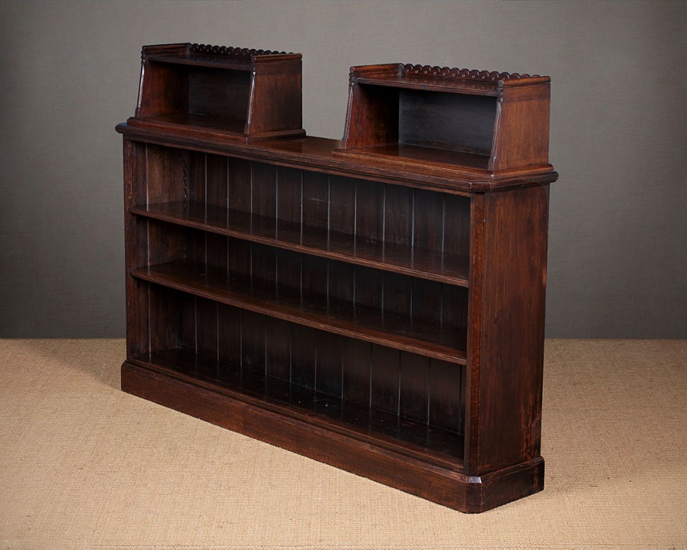 Oak Open Bookshelves c.1870.