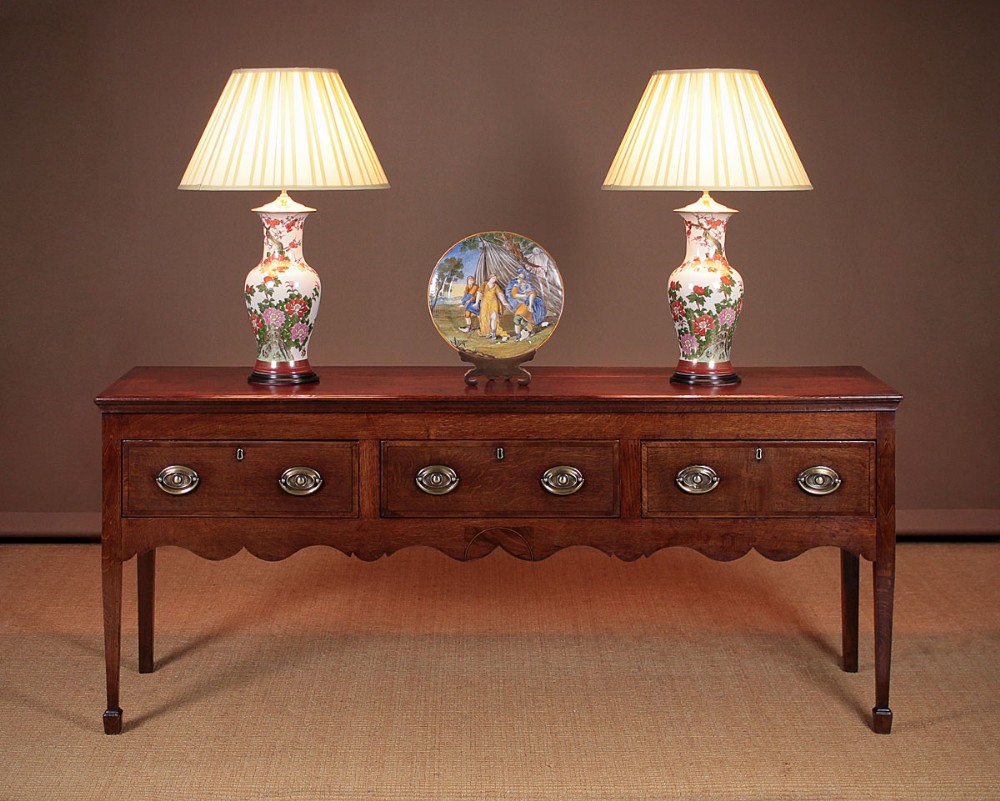 George III Welsh Dresser Base c.1800