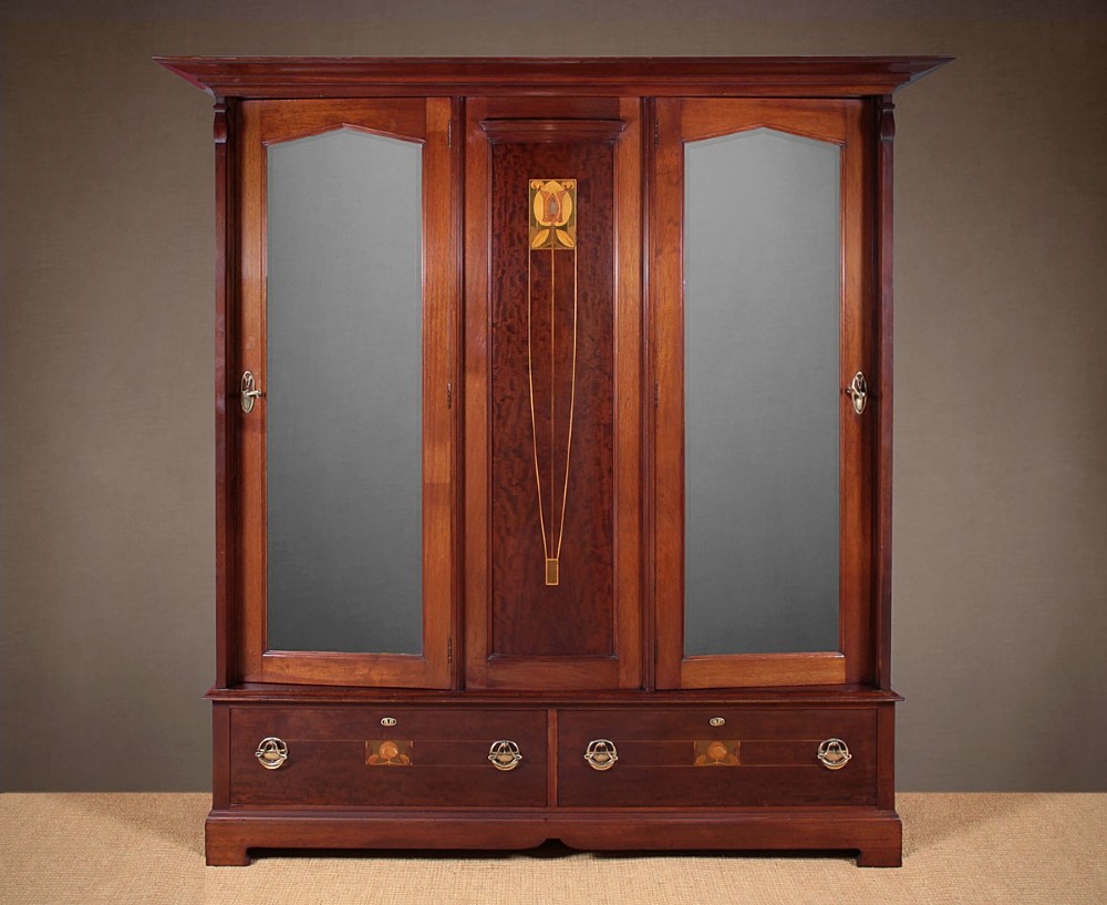 Art Nouveau Bedroom Suite By Shapland & Petter c.1905
