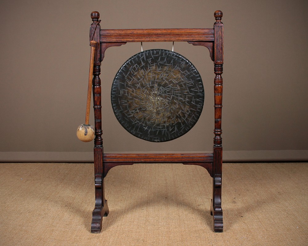 Late 19th.c. Dinner Gong c.1890
