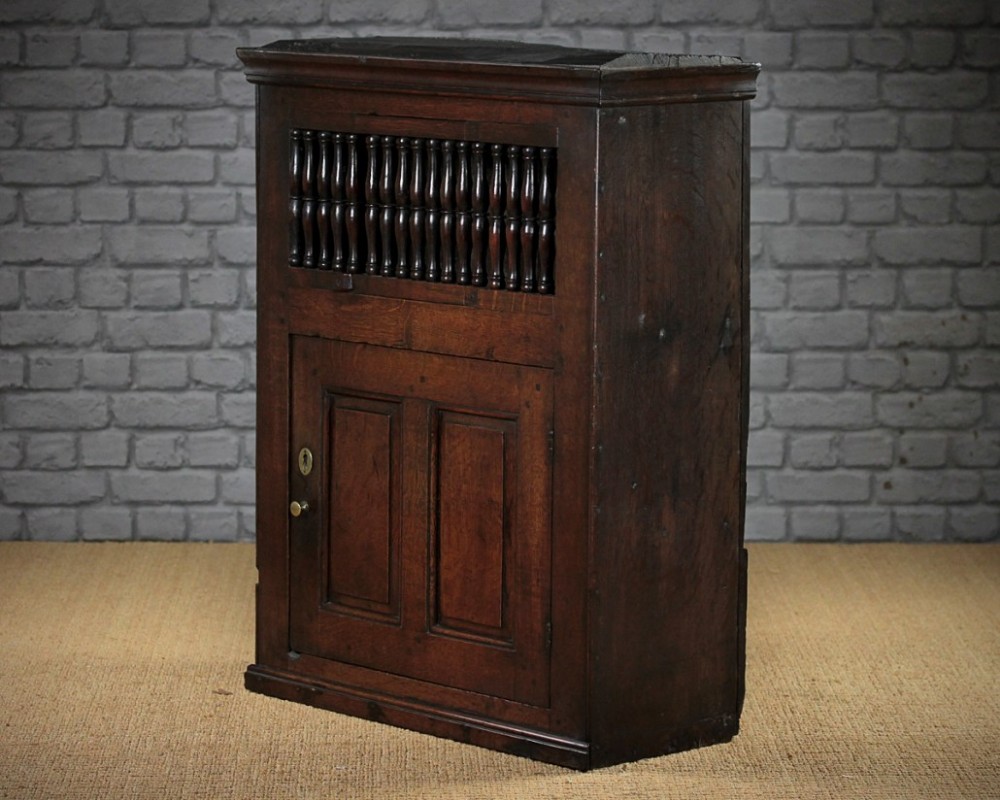 Oak Livery Cupboard c.1780.
