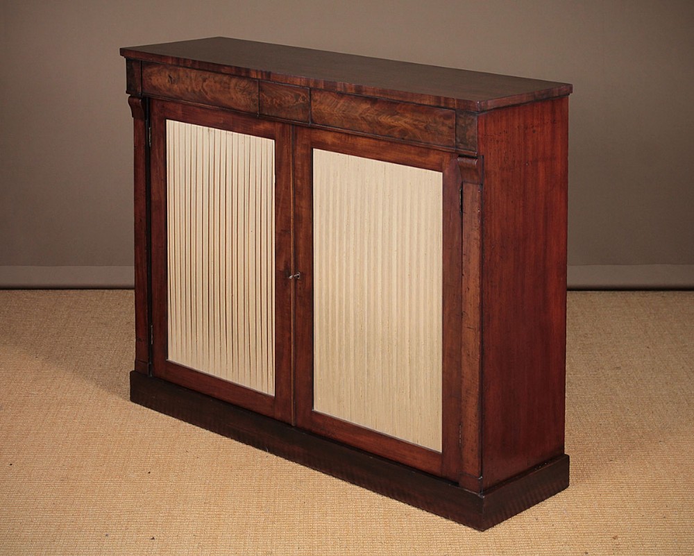 19th.c. Mahogany Chiffonier Side Cabinet c.1820