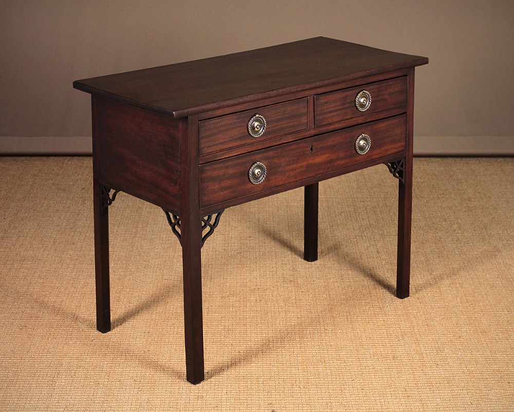 George III Mahogany Side Table Lowboy c.1800