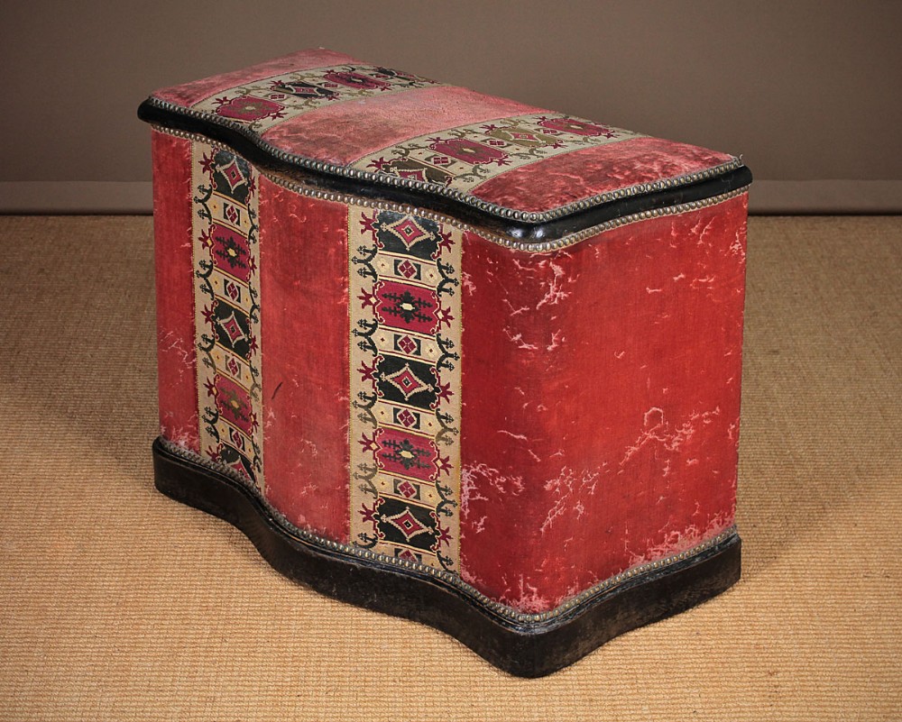 Upholstered Seat c.1900.
