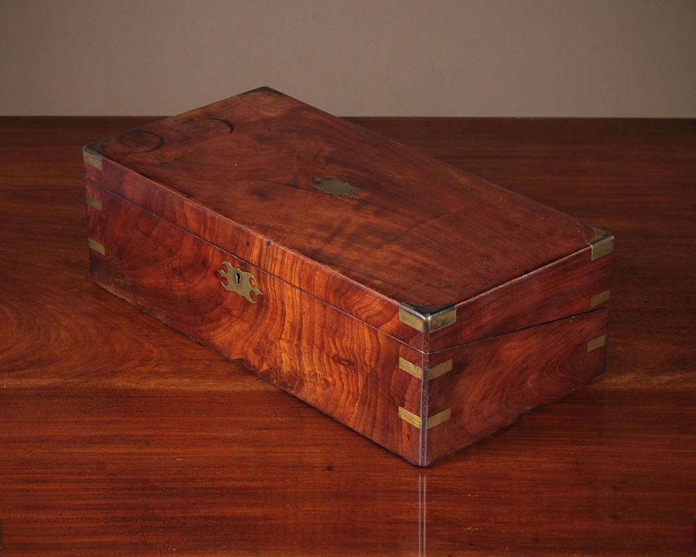 Mahogany Writing Box c.1850