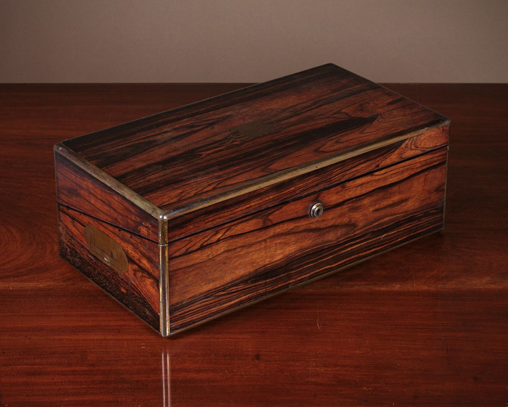 Coromandel Writing Box c.1850.