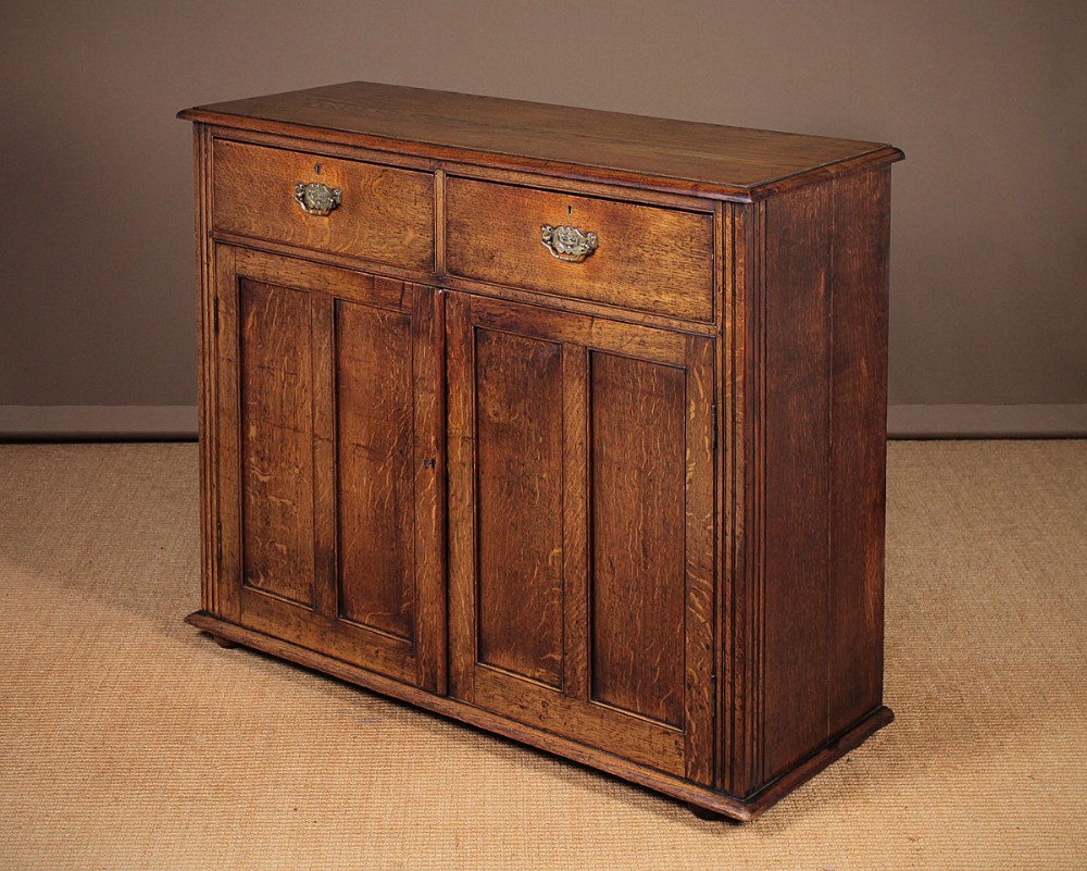Oak Chiffonier Side Cabinet c.1880
