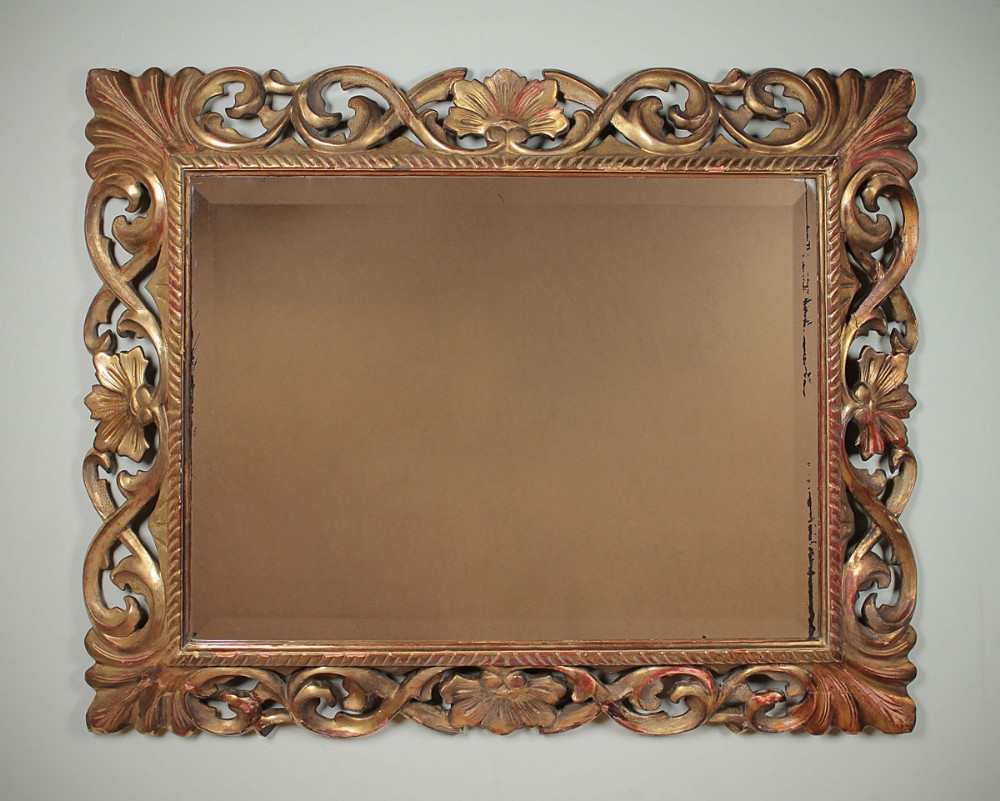 Late 19th.c. Gilt Frame Wall Mirror c.1890.