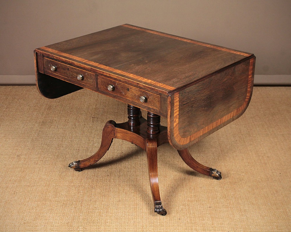 Mid 19th.c. Rosewood Sofa Table c.1870.