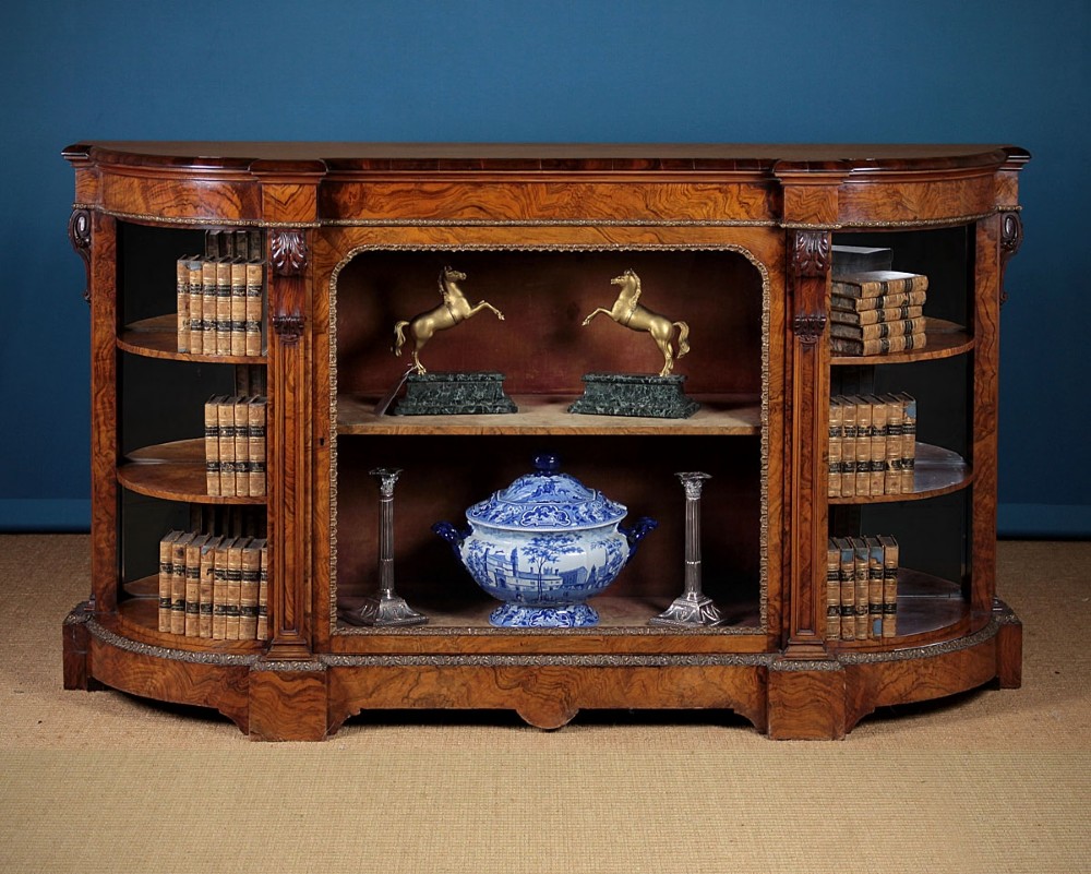 19th.c. Credenza Display Side Cabinet c.1880.