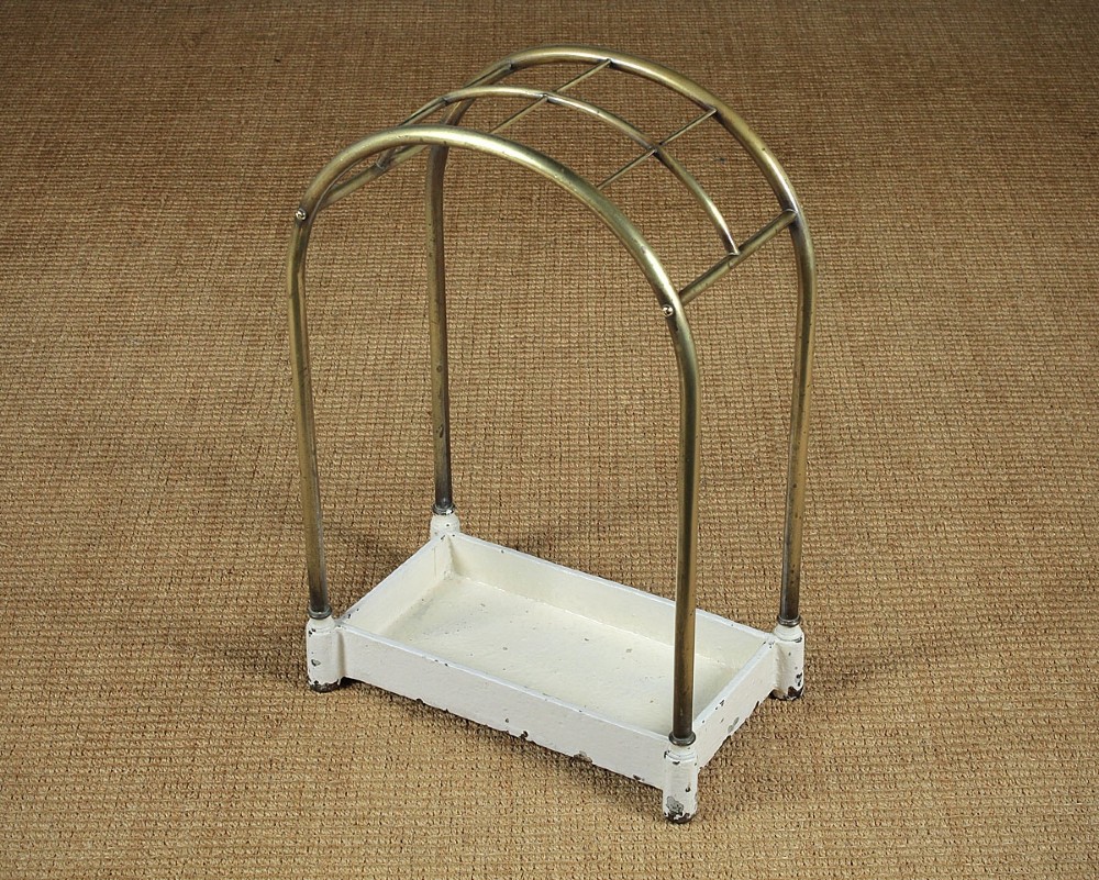 Edwardian Brass Umbrella Stand c.1905.