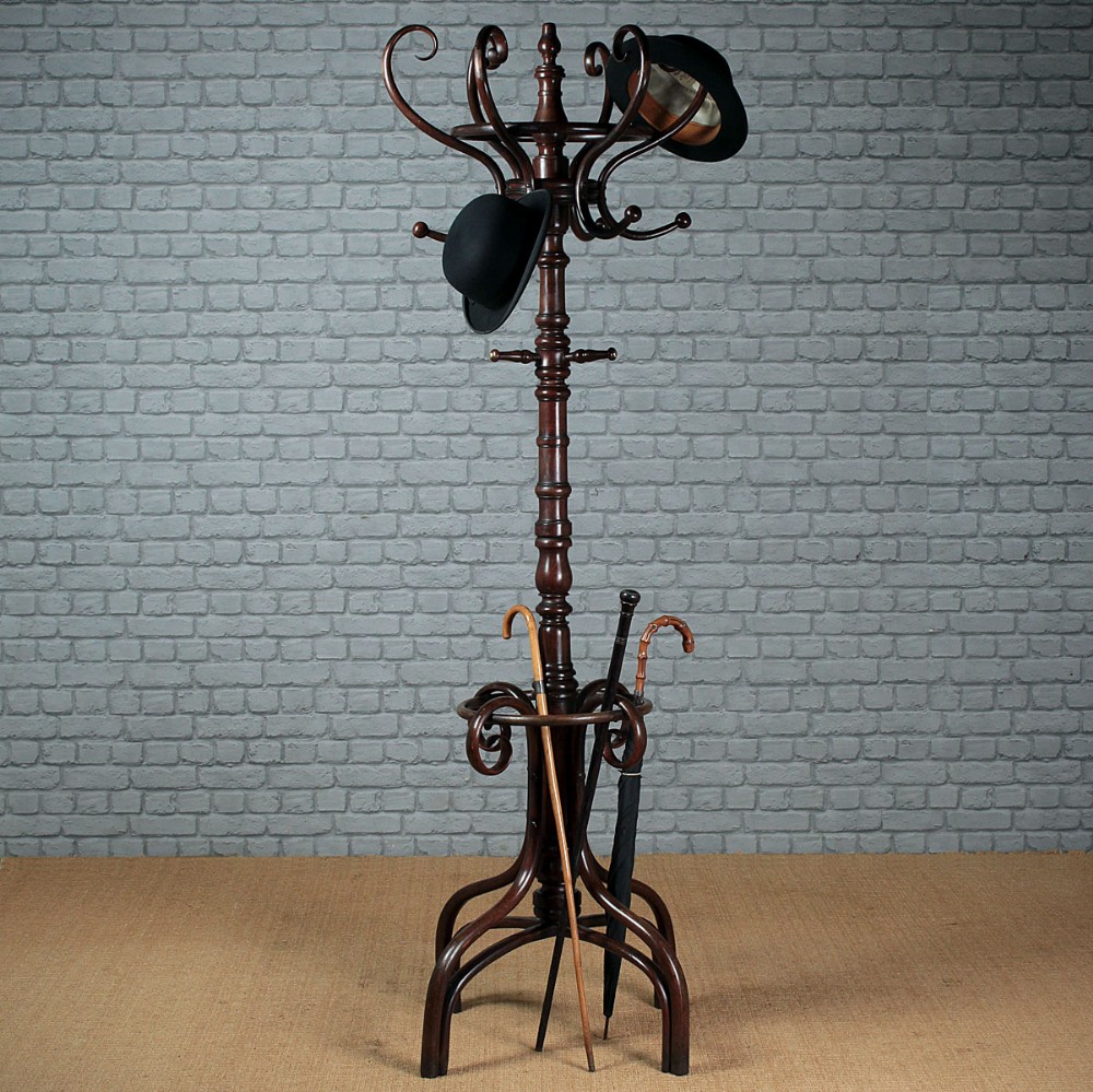 Quality Edwardian Bentwood Hat Stand c.1905.