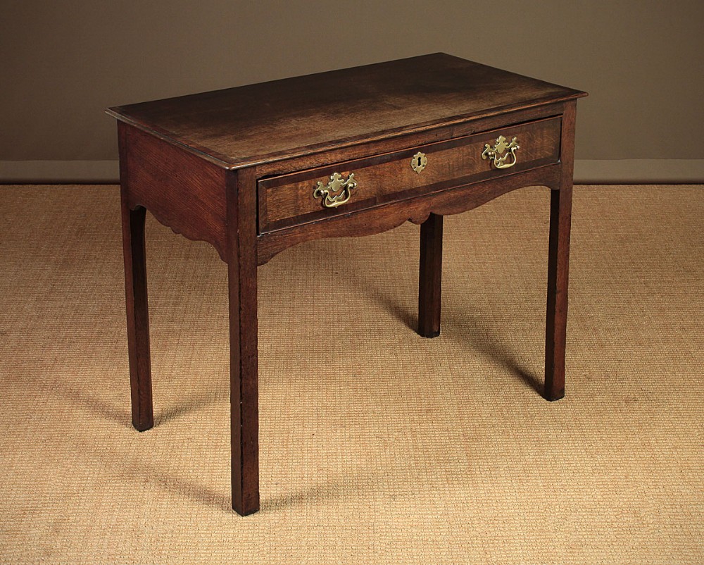Georgian Oak Lowboy c.1800.