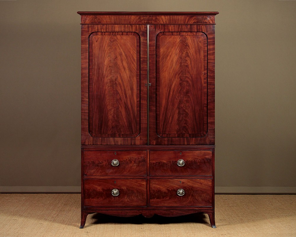 Regency Linen Press c.1820.