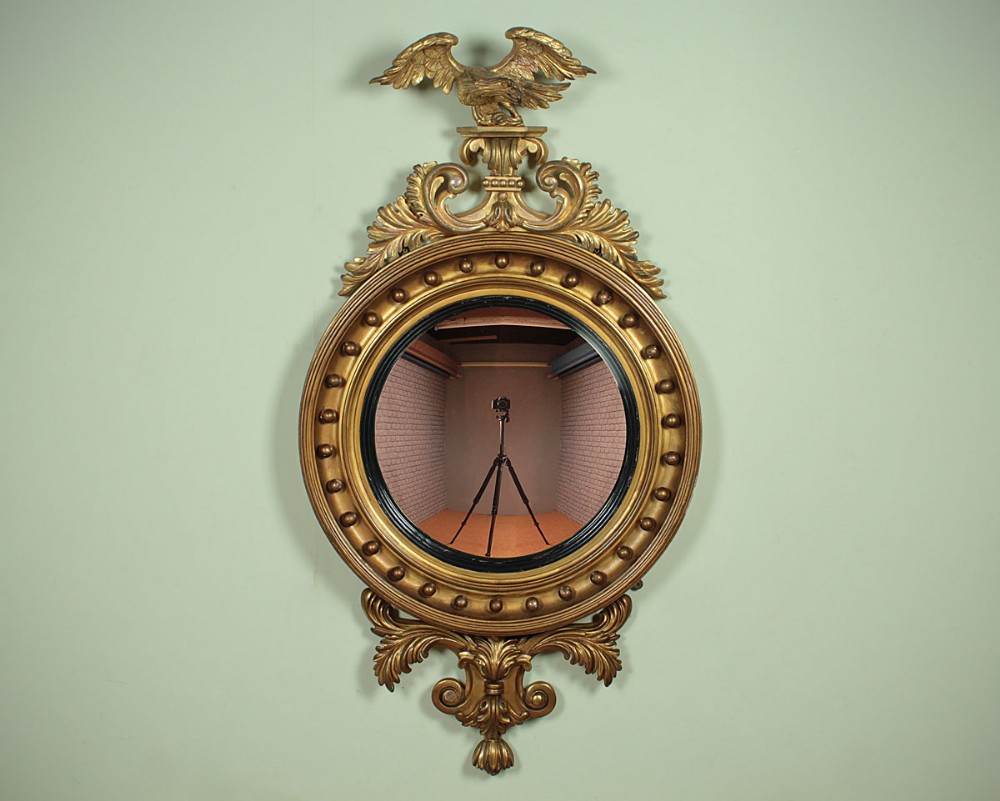 19th.c. Regency Style Gilded Wall Mirror c.1850.