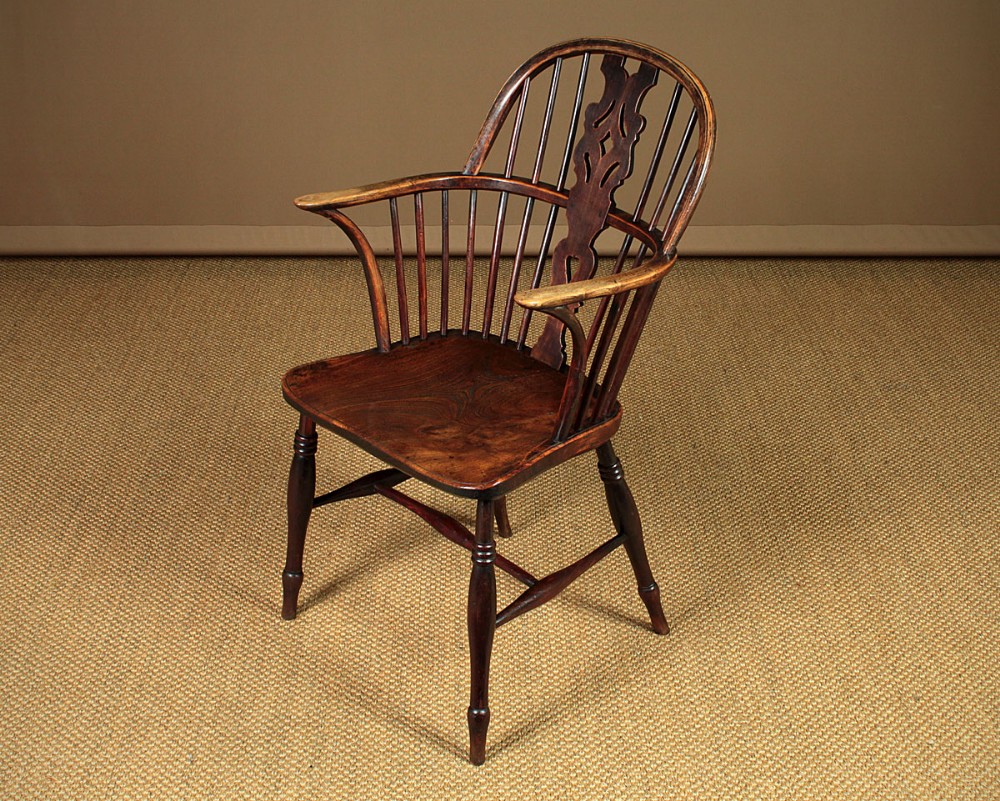Ash & Elm Windsor Chair c.1860.