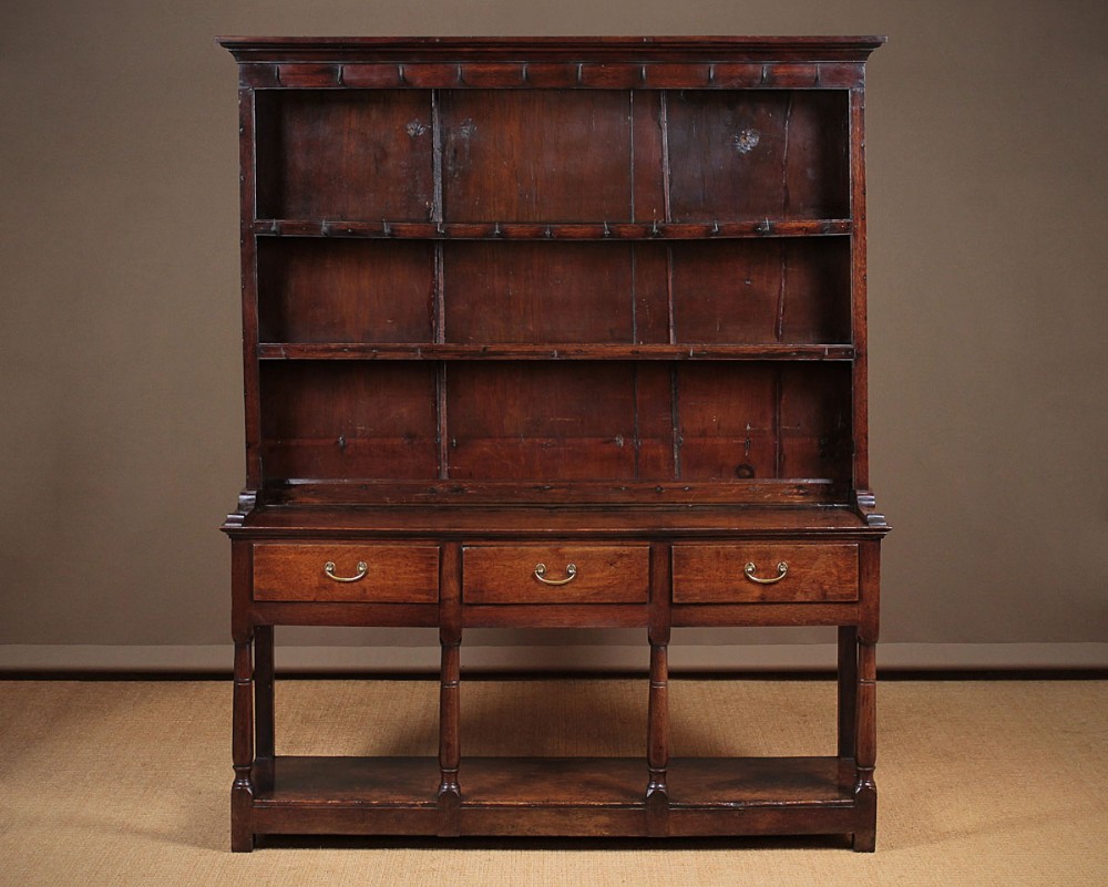 Early 19th.c. Oak Welsh Cottage Dresser c.1810.