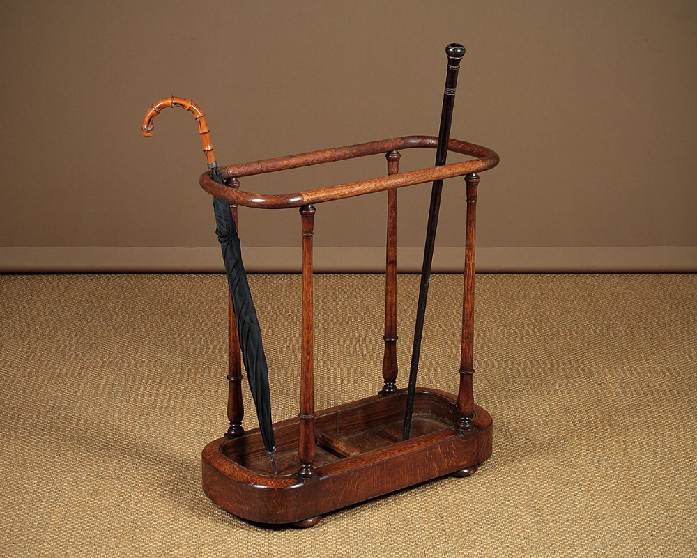 Oak Stick Stand c.1890.