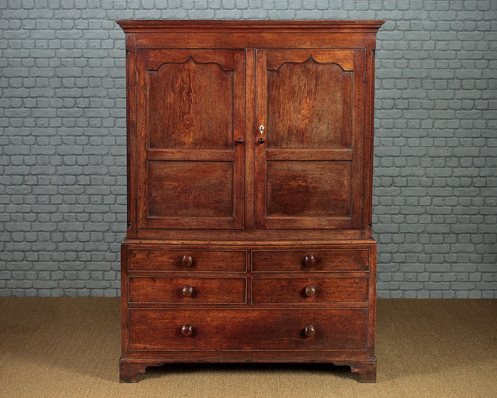 North Wales Oak Tack Cupboard c.1820.