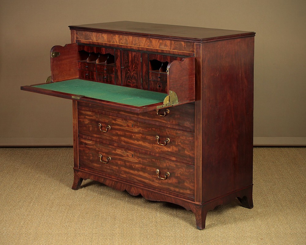 Early 19th.c. Secretaire Chest Of Drawers c.1830.