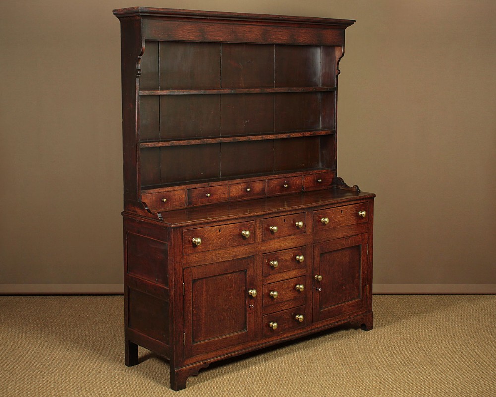 Georgian Oak North Wales Dresser c.1800.