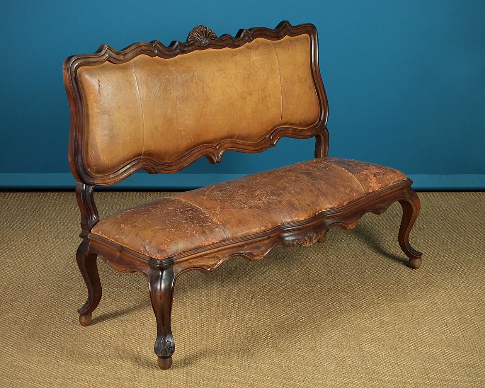 Early 20th.c. Couch Or Hall Seat c.1930.