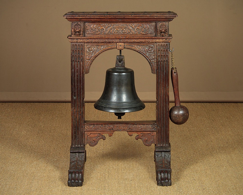 Dinner Bell on Stand c.1890.