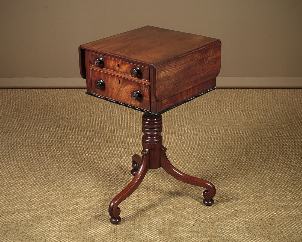 Regency Side Table with Drawers c.1820.