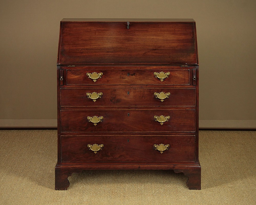 George III Mahogany Writing Bureau c.1790.