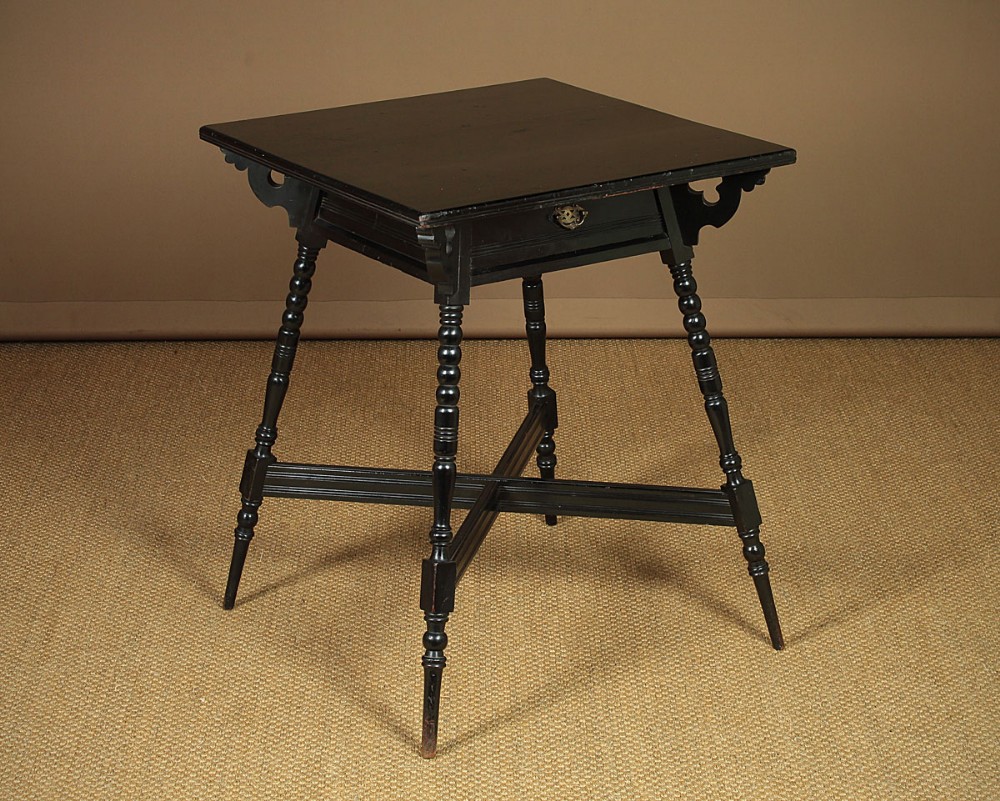 Aesthetic Movement James Shoolbred & Co Side Table c.1880.