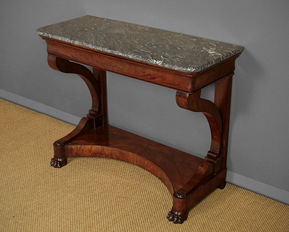 Marble Top Console Table c.1840.