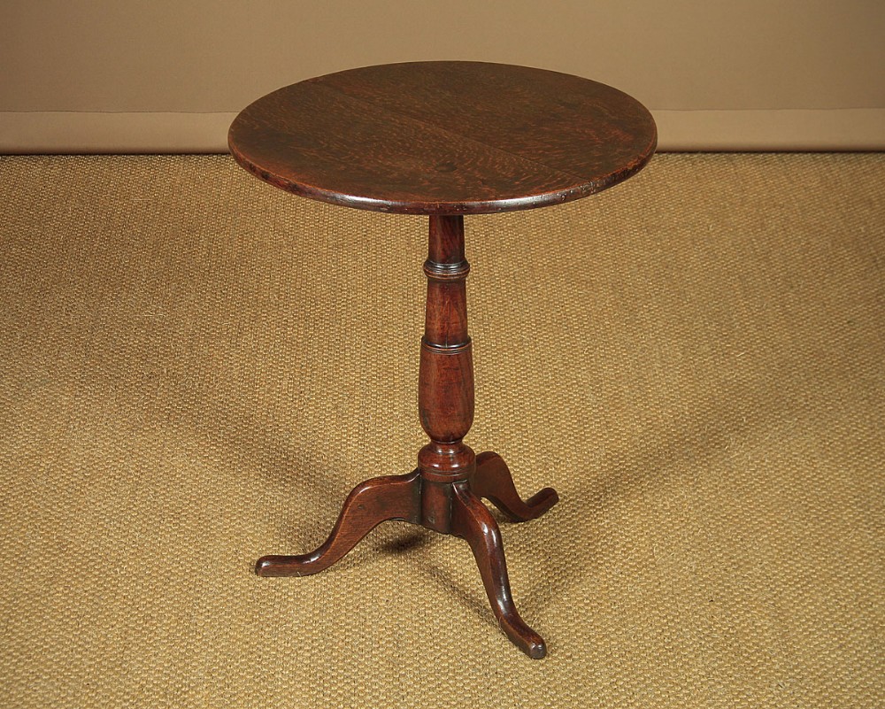 Georgian Oak Tripod Wine Table c.1790.
