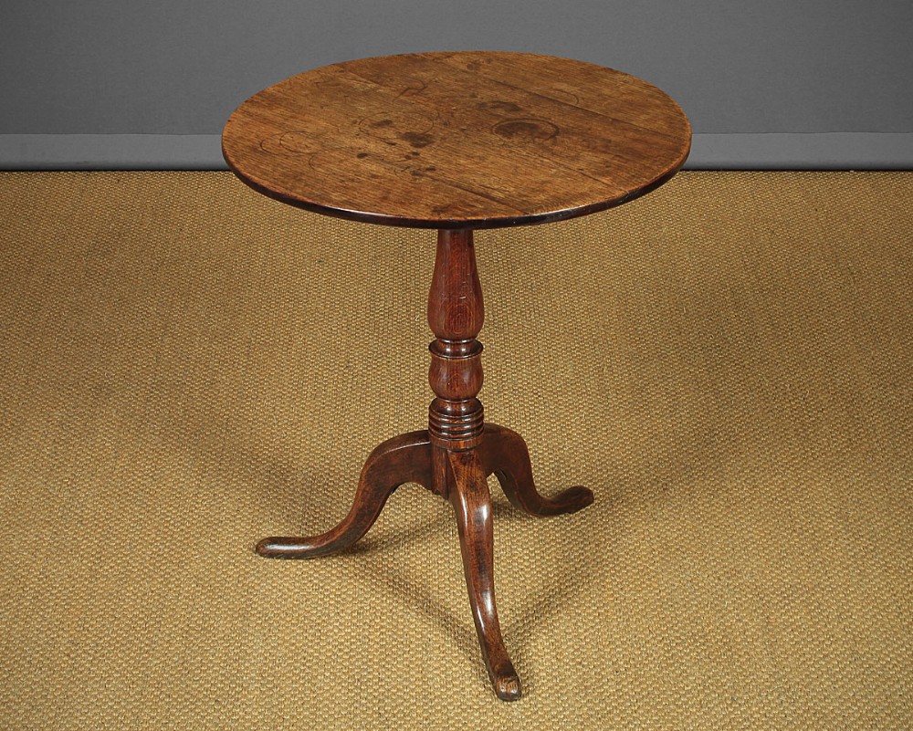 Georgian Oak Tripod Table c.1790.