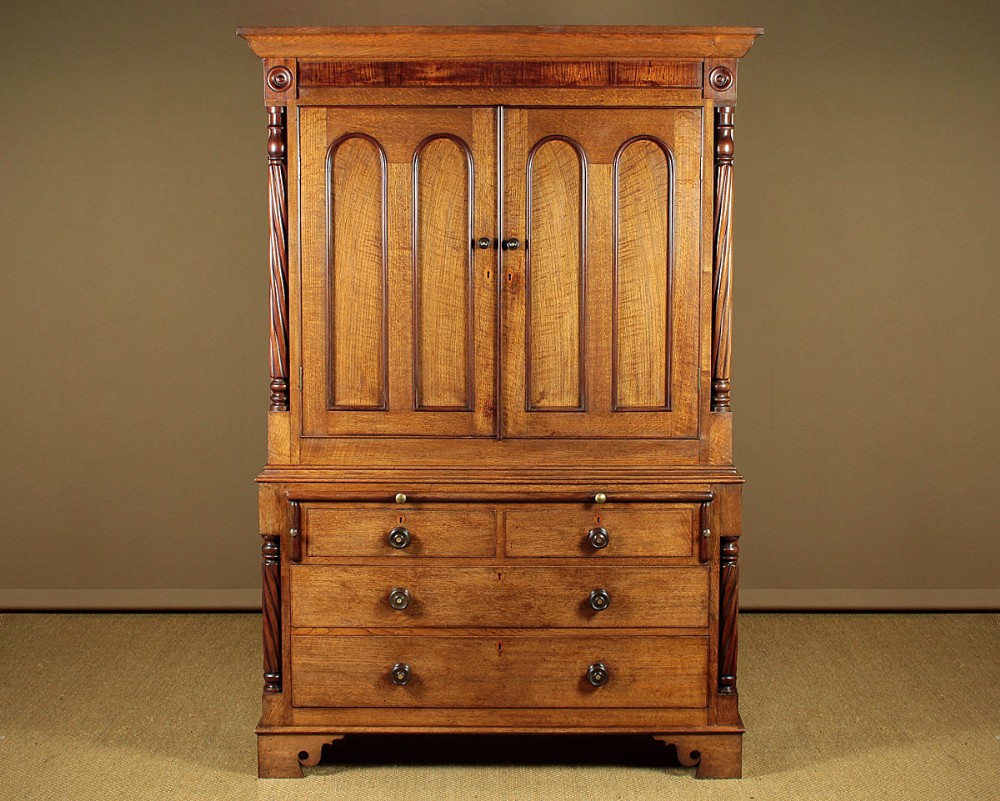Welsh Oak Kitchen Cupboard c.1870.