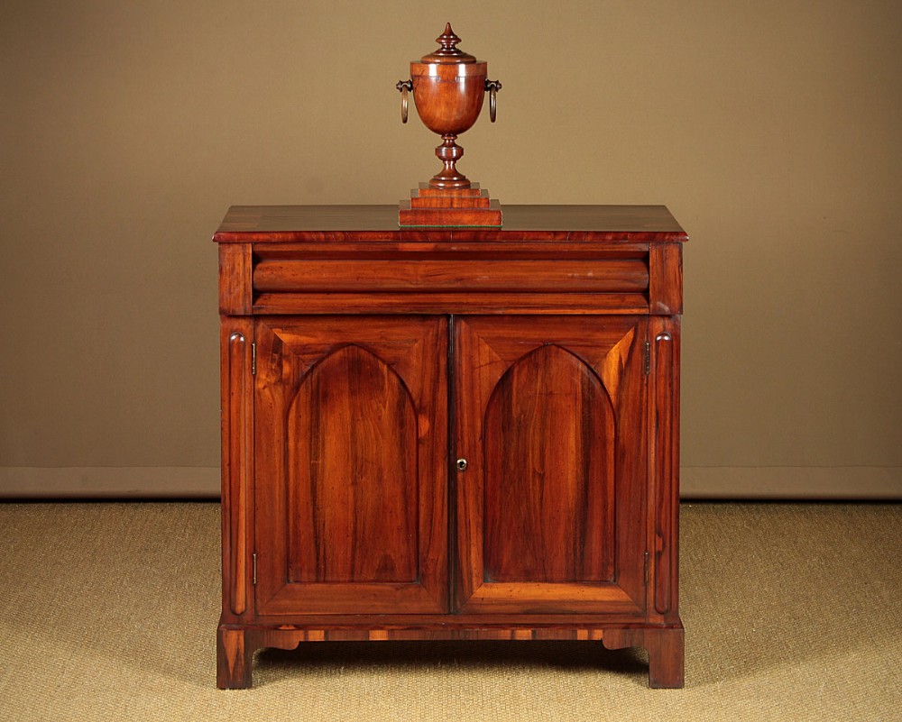 Small Chiffonier Side Cabinet in Goncarlo Alvez c.1850.